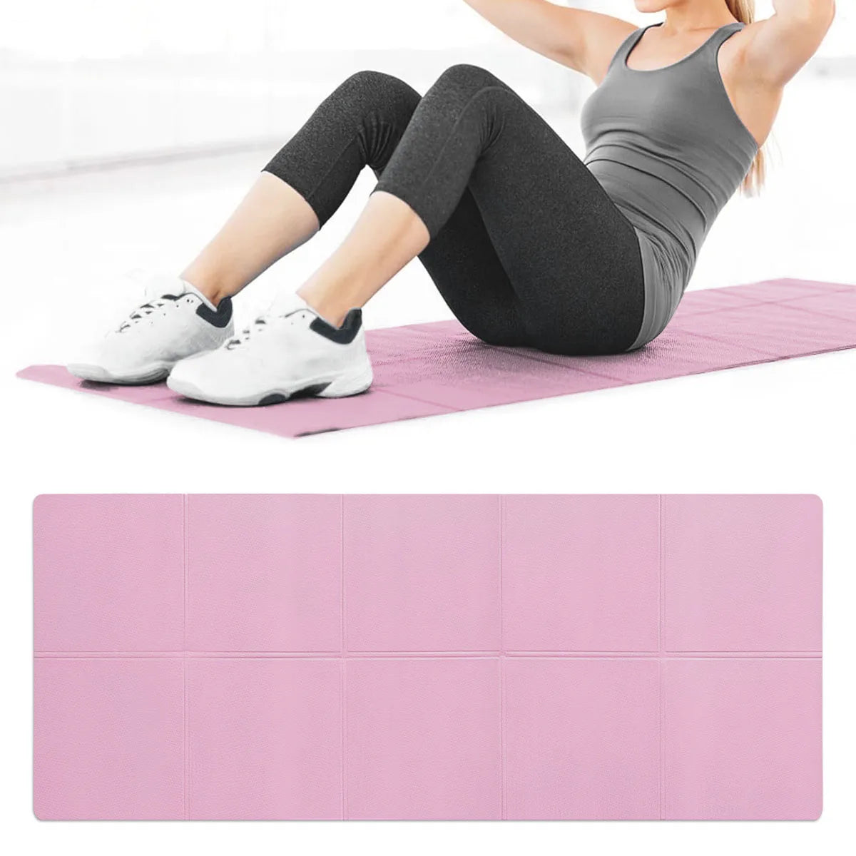 4mm EVA Yoga Mat – Non-Slip Fitness & Exercise Mat