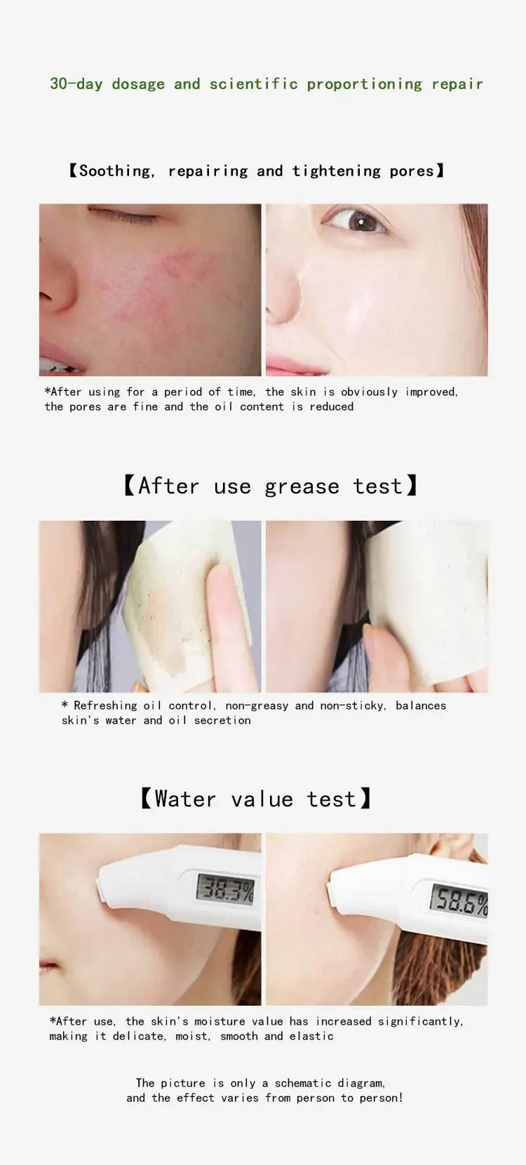 30pcs Centella Collagen Sleeping Masks – Anti-Aging Korean Skincare