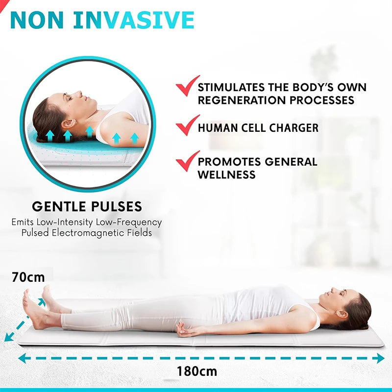 Portable PEMF Magnetic Therapy Yoga Mat – Meditation & Wellness Support