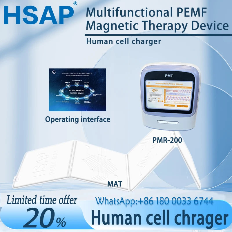 Portable PEMF Magnetic Therapy Yoga Mat – Meditation & Wellness Support