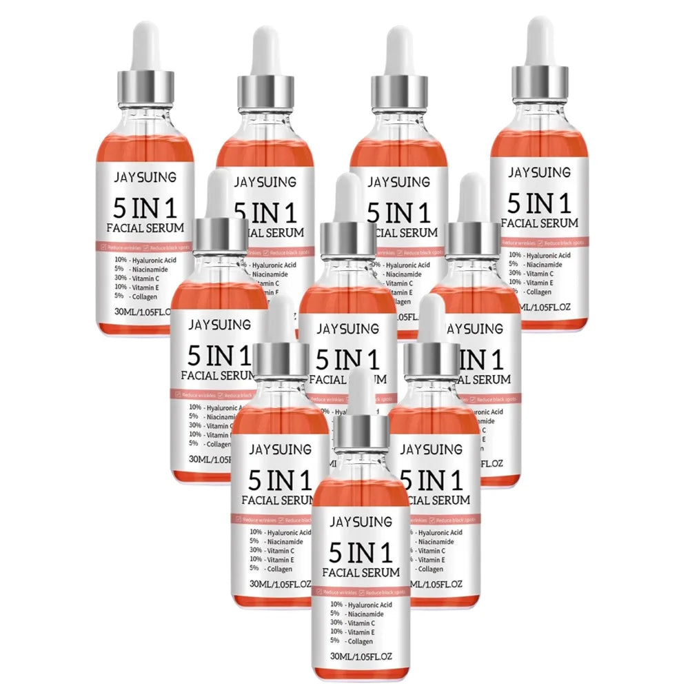 5-in-1 Hyaluronic Acid Face Serum – Moisturizing & Brightening Skincare
