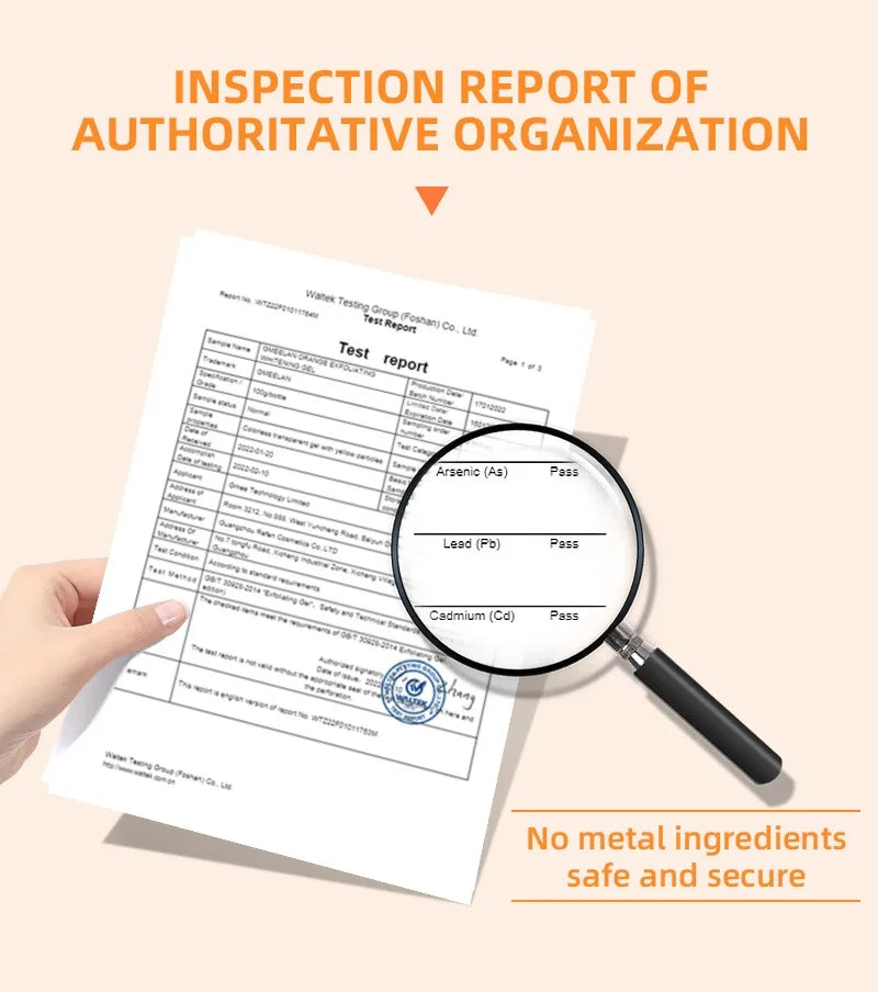 Orange Exfoliating Gel – Brightening Peeling & Hydrating Scrub 50g