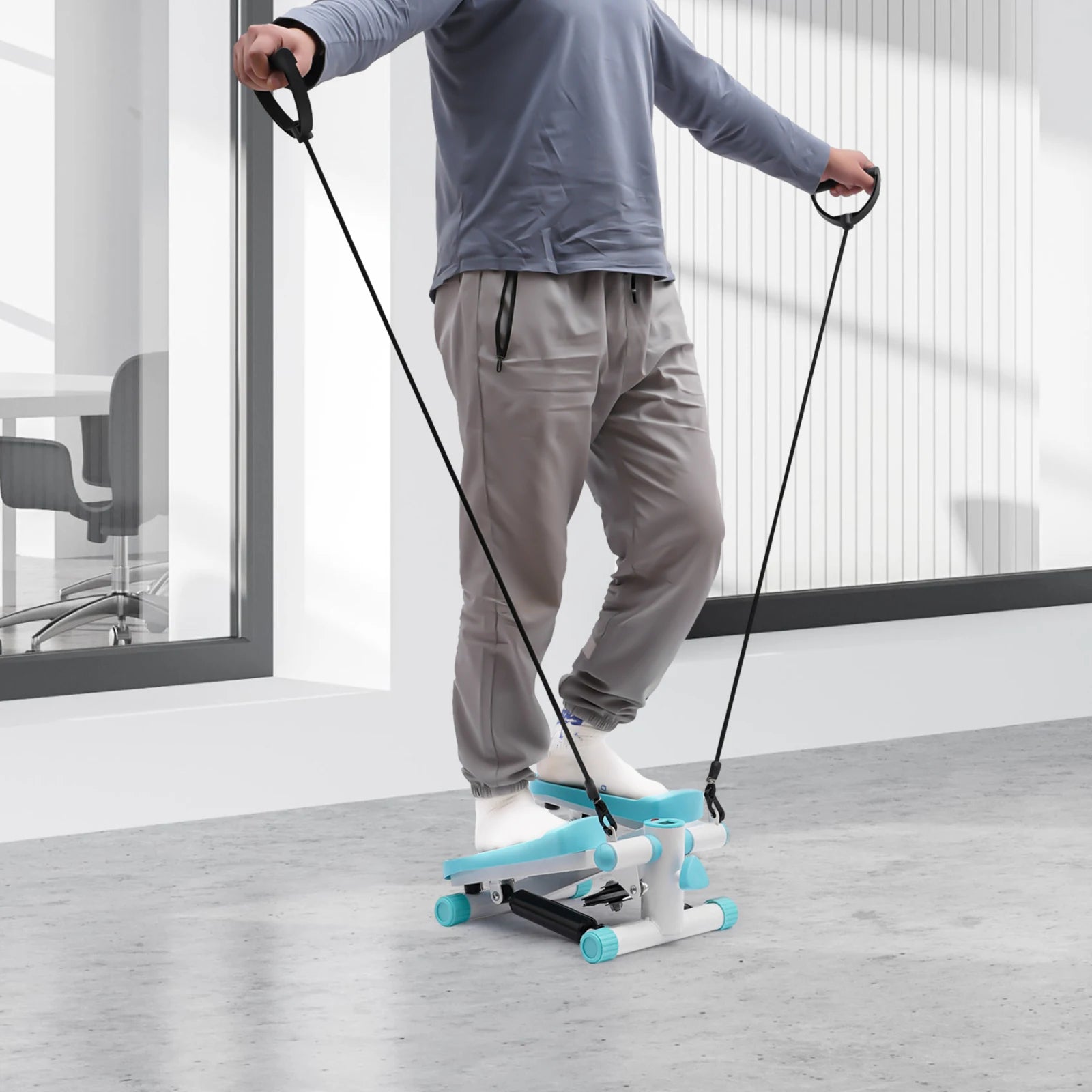 Portable Mini Stepper – Home & Office Fitness Stepping Machine