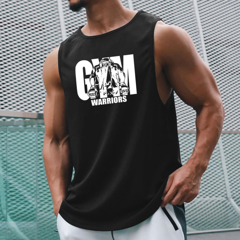 Men’s Quick-Dry Mesh Gym Tank Top