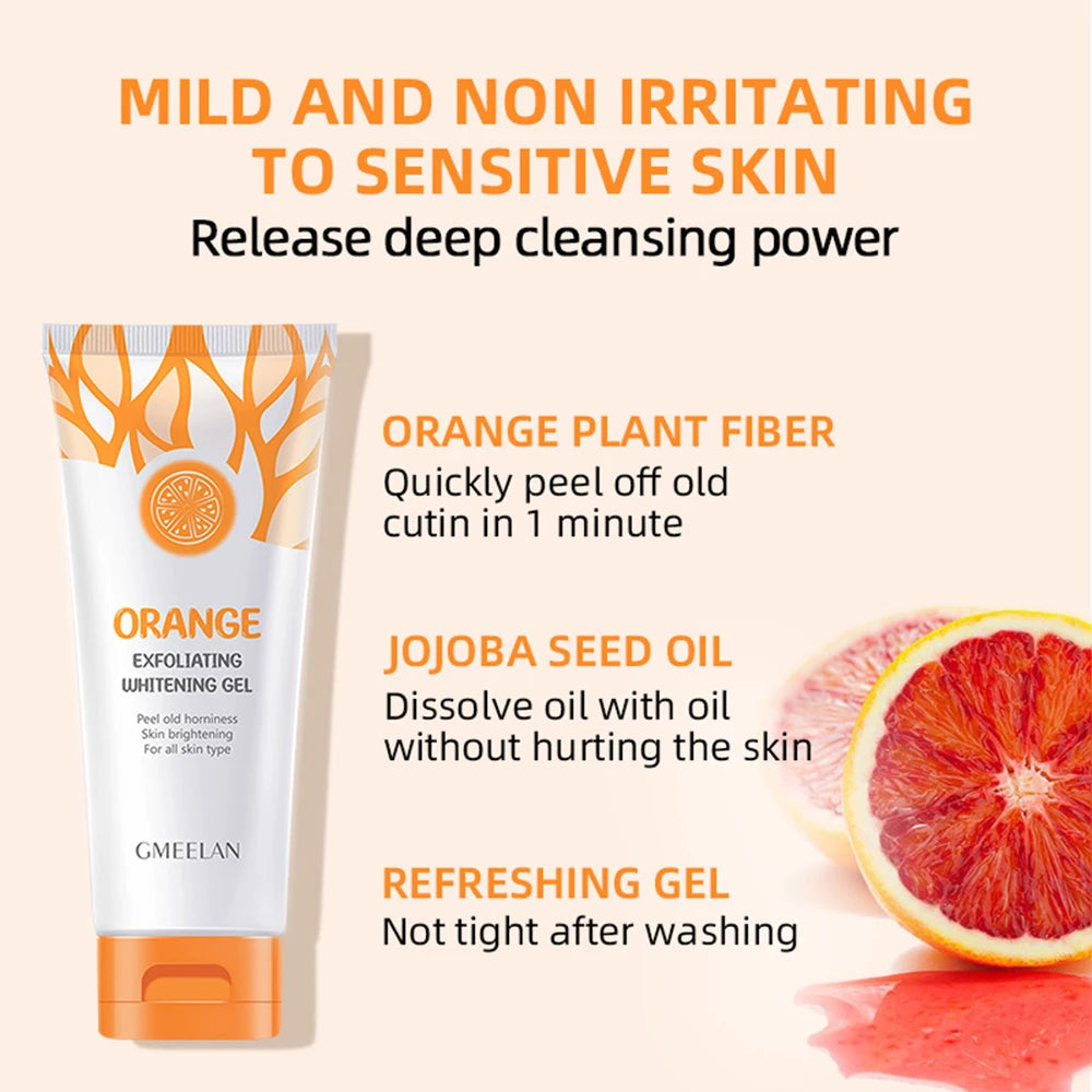 Orange Exfoliating Gel – Brightening Peeling & Hydrating Scrub 50g