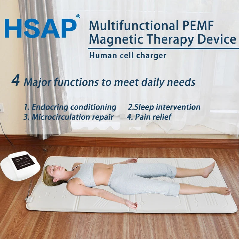 Portable PEMF Magnetic Therapy Yoga Mat – Meditation & Wellness Support