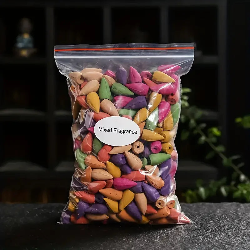 Mixed Backflow Incense Cones