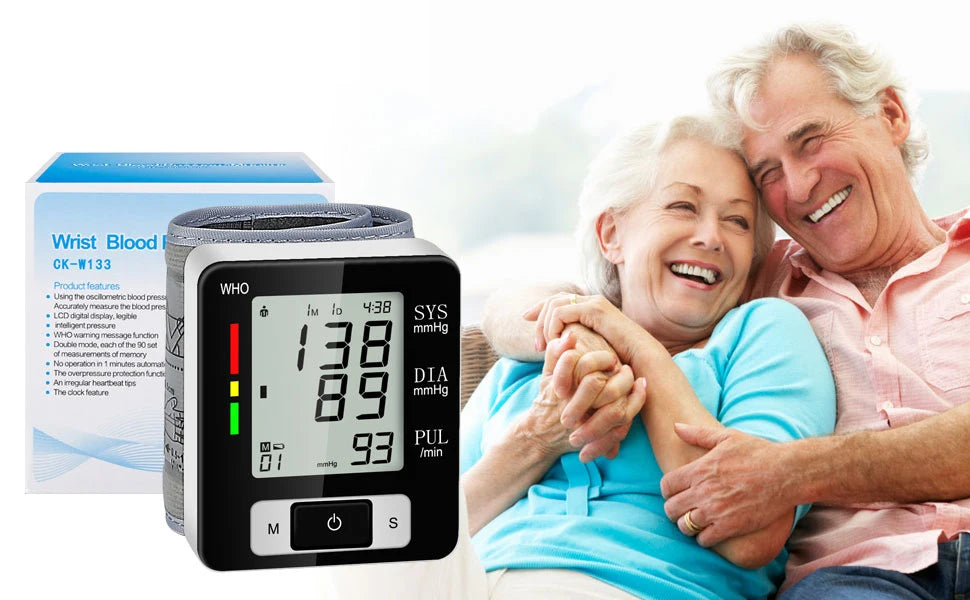 Digital Wrist Blood Pressure Monitor – High Accuracy Electronic BP Cuff