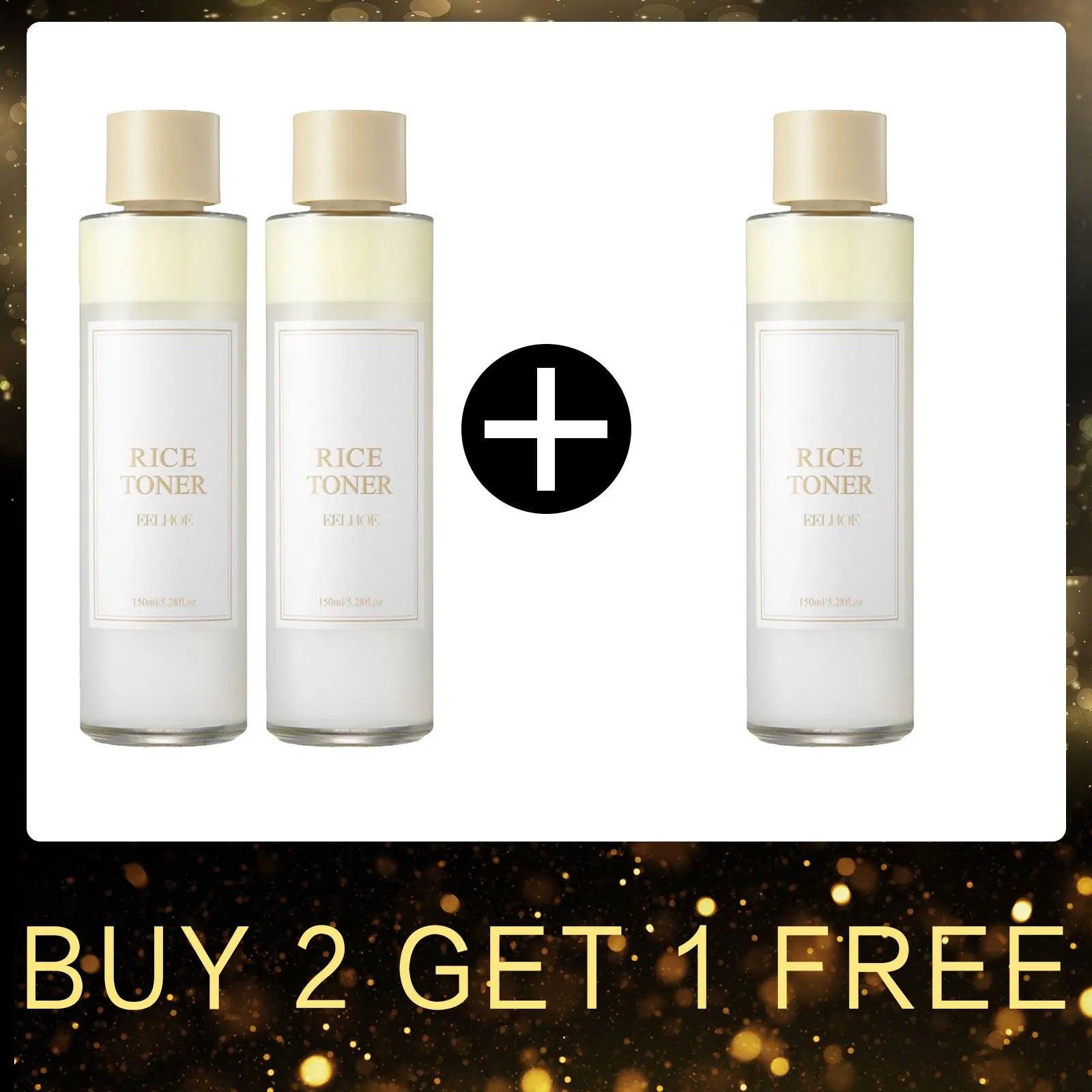 EELHOE Rice Water Toner – Hydrating & Pore-Refining Facial Toner (150ml)