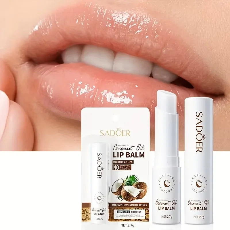Coconut Lip Balm – Daily Moisturizing Care for Men & Women
