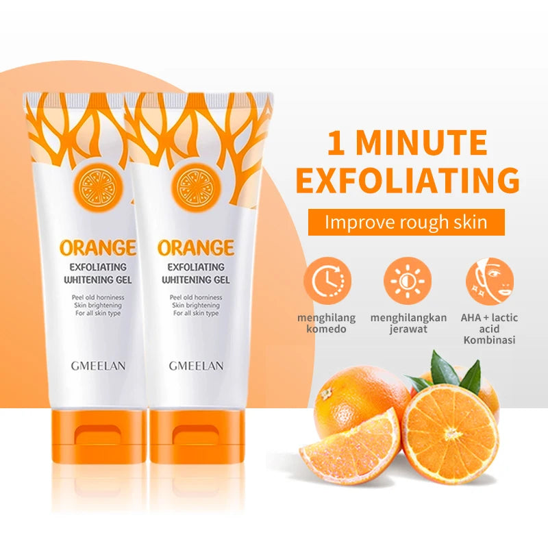 Orange Exfoliating Gel – Brightening Peeling & Hydrating Scrub 50g
