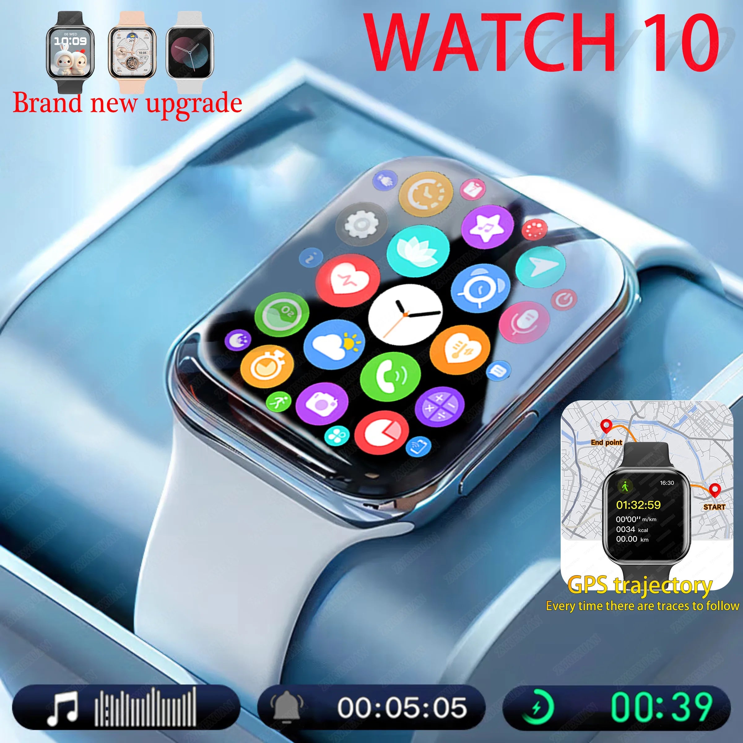 IW10 Smart Watch – GPS Tracker with Bluetooth Call