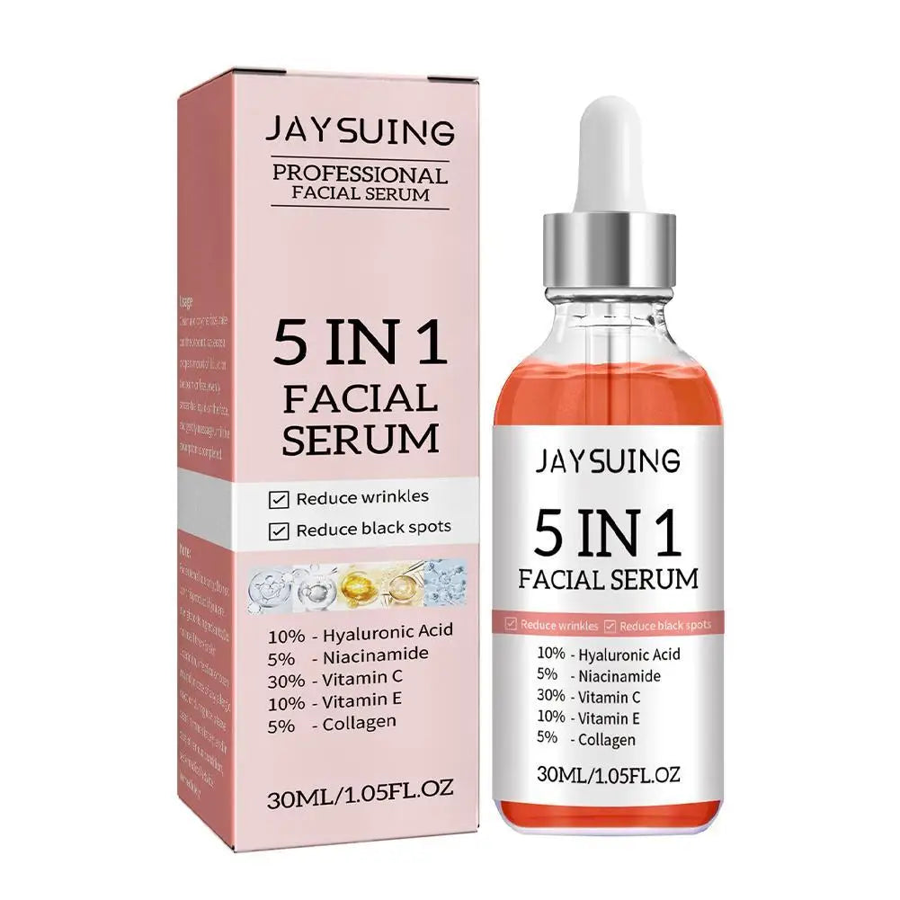5-in-1 Hyaluronic Acid Face Serum – Moisturizing & Brightening Skincare