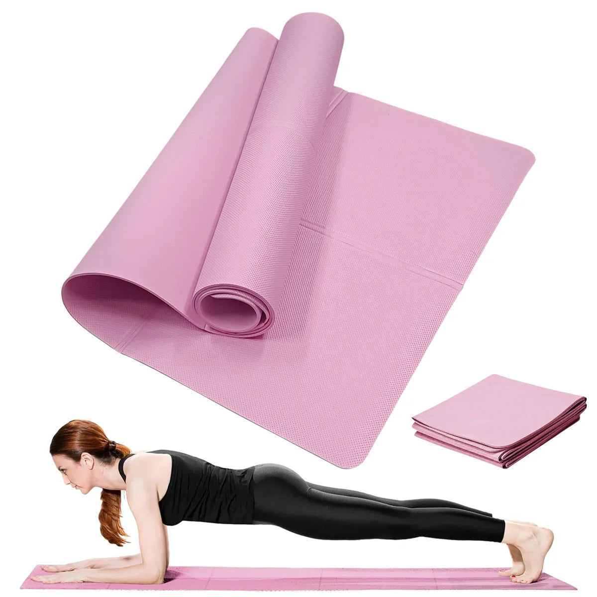 4mm EVA Yoga Mat – Non-Slip Fitness & Exercise Mat