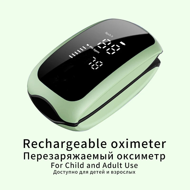 Rechargeable Finger Pulse Oximeter