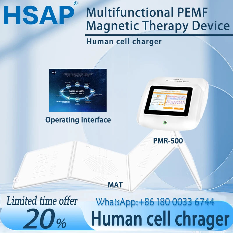 Portable PEMF Magnetic Therapy Yoga Mat – Meditation & Wellness Support