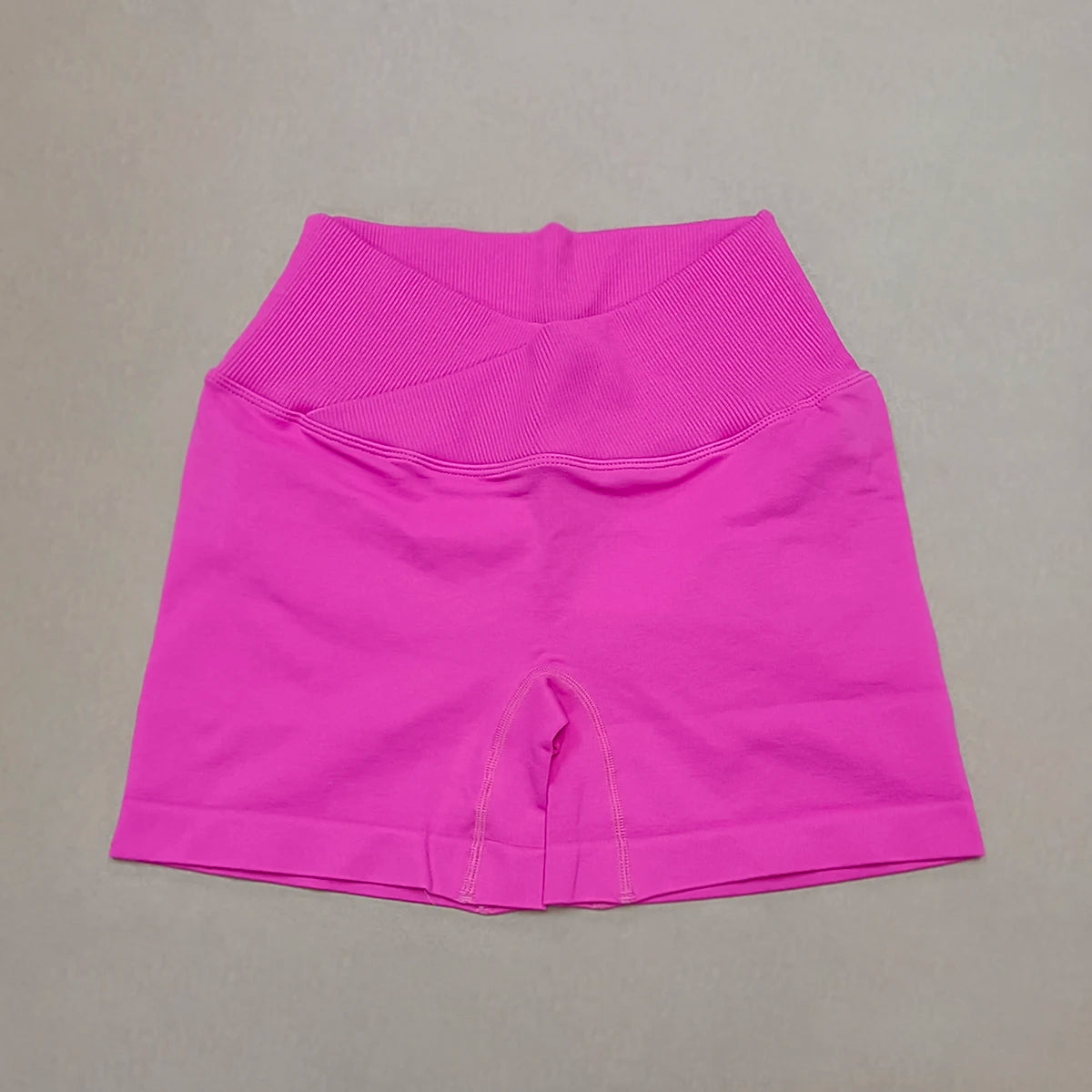 Crossover High-Waist Women’s Yoga Shorts
