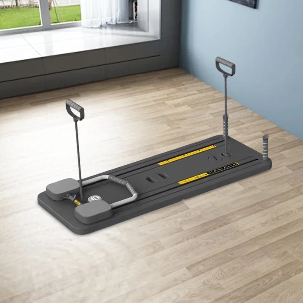 Multifunctional Foldable Fitness Ab Board with Timer – Home Gym Equipment