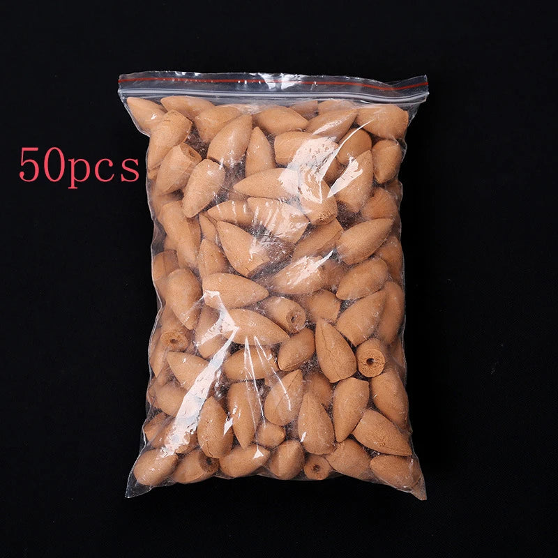 Mixed Backflow Incense Cones