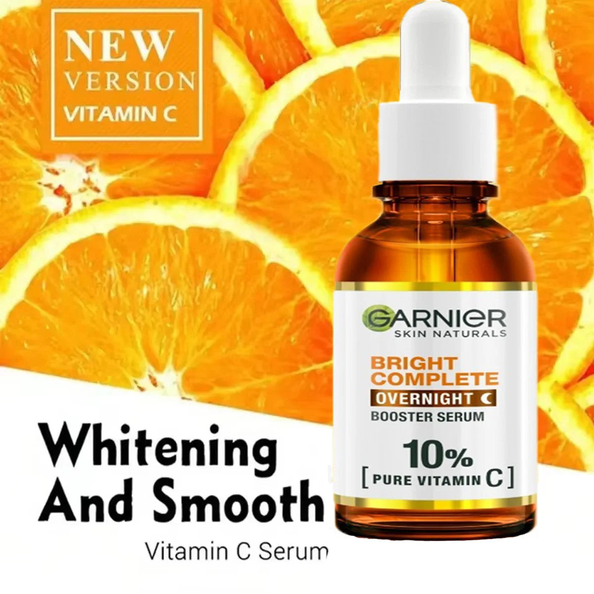 Vitamin C Face Serum – Whitening & Pore-Refining Facial Essence