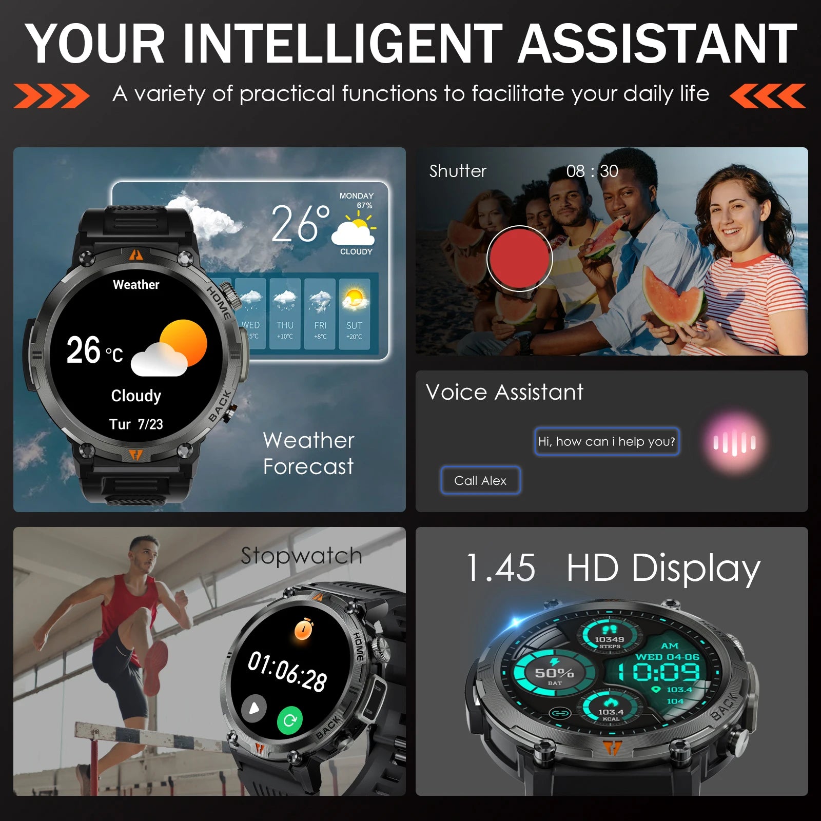 EIGIIS KE3 Smart Watch